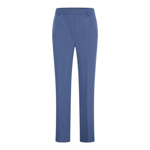 Herne pantalon met elastiek jeansblauw