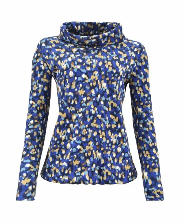 Sensia_blouson_wijde_col_blauw