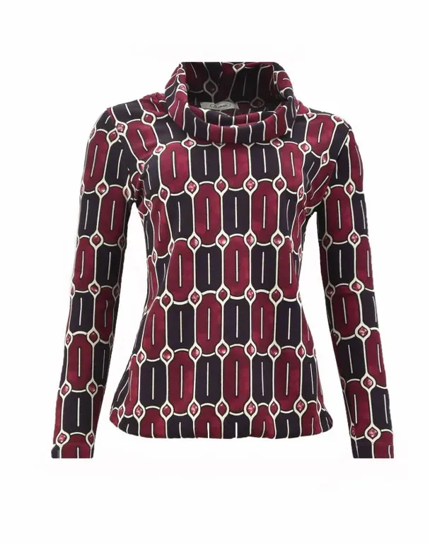 Sensia_shirt_met_wijde_col_aubergine