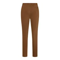 Luigi_Morini_cognac_katoenen_broek_met_elastische_band_donker_1