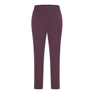 Callee_Aubergine_dames_pantalon_met_elastische_band