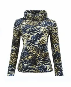 Sensia_blouson_wijde_col_marine___tijgerprint