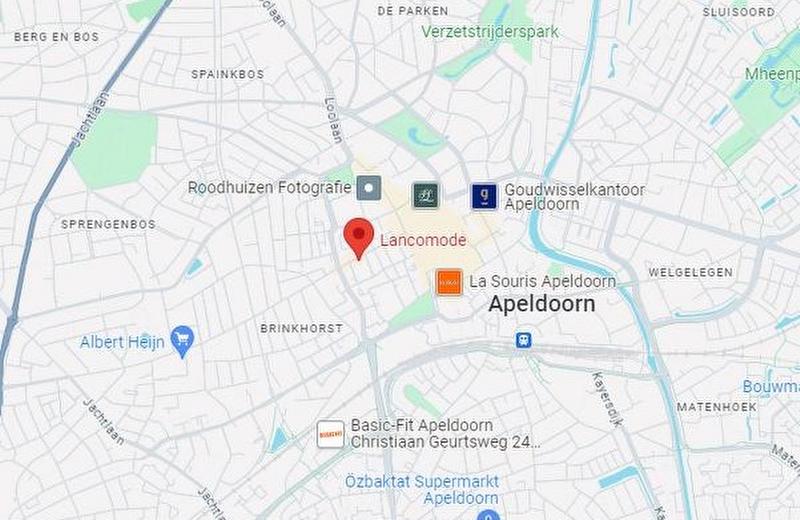 LancoMode Apeldoorn route