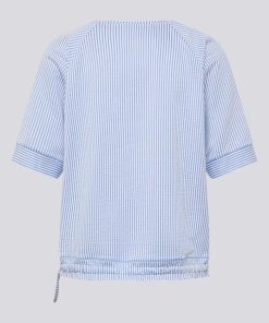 Alternative view of Rabe blouson Blauw Wit Gestreept