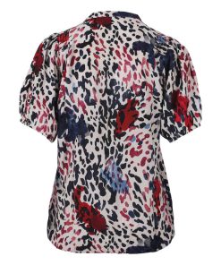 Alternative view of Enjoy shirt rood blauwe print