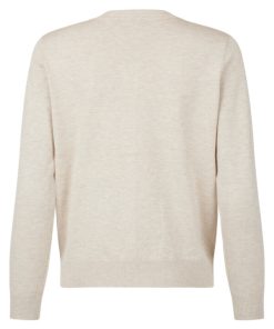 Alternative view of Brandtex Dames Vest Beige - Fijngebreid