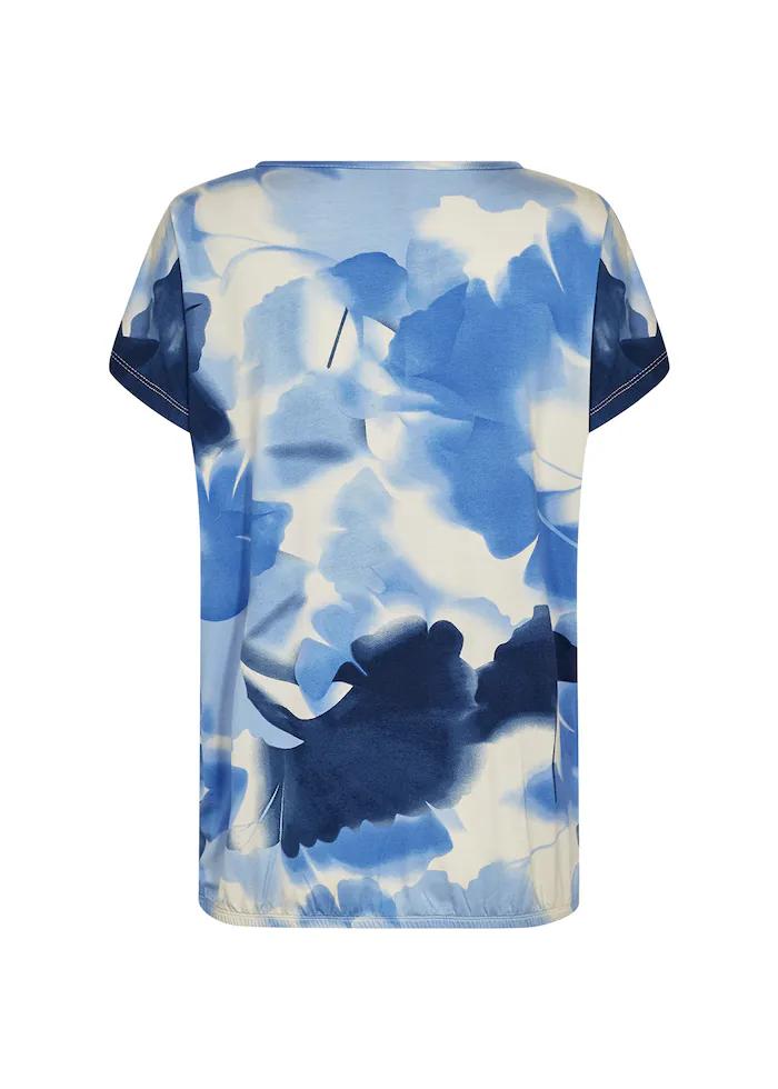 Soyaconcept Shirt blauw zand -elastische zoom - Afbeelding 2