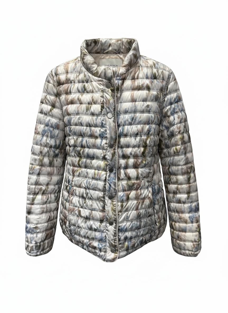 Barbara Lebek Dubbelzijdige Jas - Beige & Dessin - Afbeelding 2