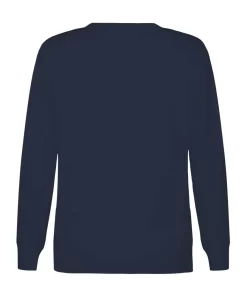 Alternative view of Brandtex Dames Vest Marine - Fijngebreid