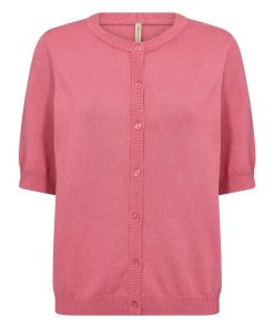 Soyaconcept vest roze - korte mouwen