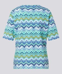 Alternative view of Rabe Shirt Mintgroen Zigzag