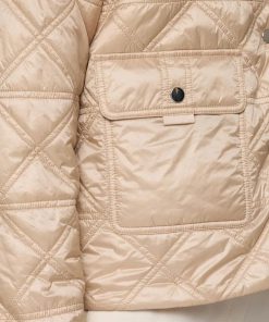 Alternative view of Rabe Jas Beige Gewatteerd - Lichtgewicht Tussenjas