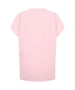 Alternative view of SoyaConcept Shirt Cath - Zacht Roze Top met V-hals en Kapmouwtje