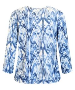 Signature shirt blauw wit