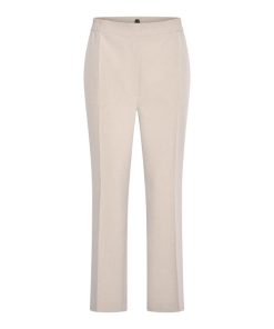 Callee Dames pantalon beige met elastische band