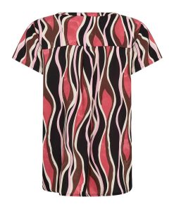 Alternative view of Soyaconcept top roze zwart