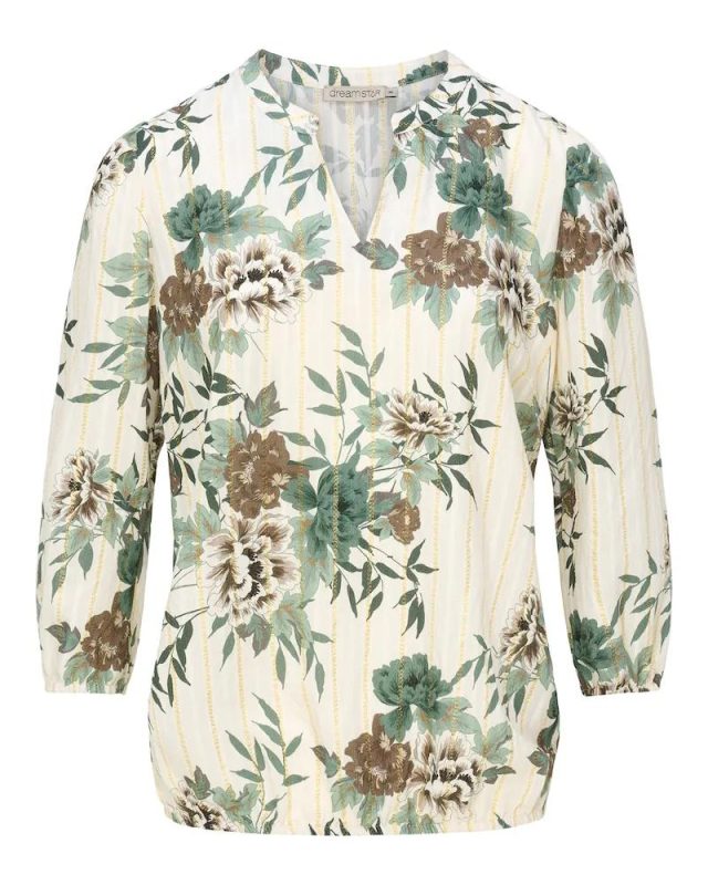 Dreamstar Blouse Raquel - Jade Mix Bloemenprint 