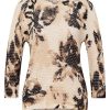 Rabe Trui Beige & Taupe Dessin