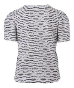 Alternative view of Enjoy Blouson blauw wit gestreept