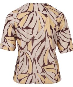 Alternative view of Enjoy Blouson Geel/Beige Grafische Print