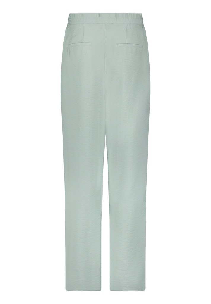 Betty Barclay Groene Broek Relaxed Fit - Hoge Taille & Wijde Pijp - Afbeelding 3