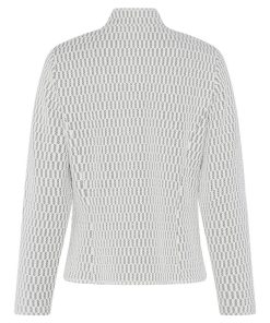 Alternative view of Frank Walder blazer grijs wit