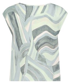 Alternative view of Betty Barclay Top Grafisch Blauw/Groen