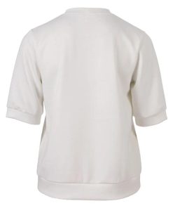 Alternative view of Enjoy Dames Top Wit Marine Print 1978