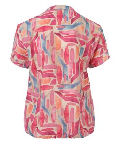 Alternative view of Enjoy blouson roze print