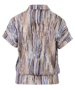 Alternative view of Enjoy Poloshirt Blauw/Beige Print