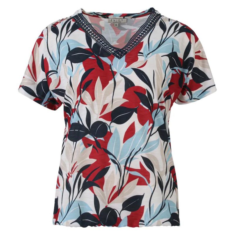 Enjoy Dames Blouson Bloemenprint Multi 