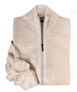 Alternative view of Chris Cayne vest beige ribbel