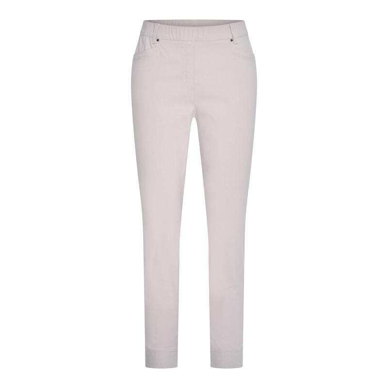Sensia stretchbroek grijs model Pita, comfortbroek met elastische band