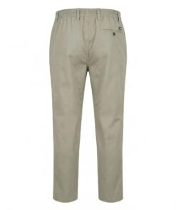 Alternative view of Luigi Morini Herenbroek licht taupe Amberg - Chino Chino Comfortbroek met Elastische Band