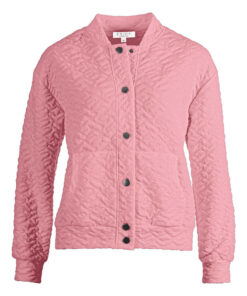 Enjoy Bomberjasje Roze met Reliëf Structuur