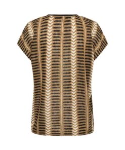Alternative view of Soyaconcept Aretha Shirt Warm Kaki Abstracte Print