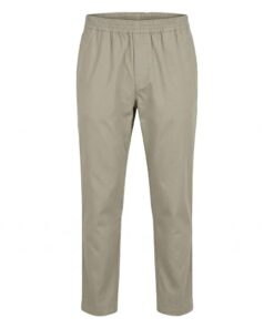 Luigi Morini Herenbroek licht taupe Amberg - Chino Chino Comfortbroek met Elastische Band