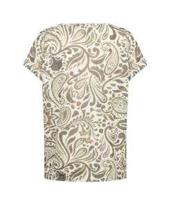 Alternative view of Soyaconcept Shirt Panike Paisley Print Groen/Khaki