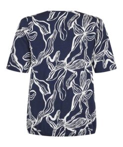 Alternative view of Sunday blouson marine wit dessin