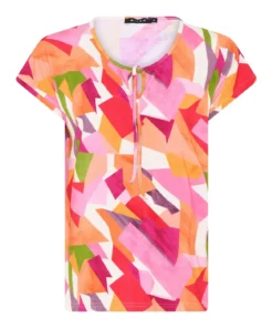 Shirt Micha roze dessin