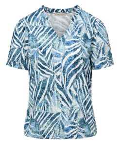 Ontdek het Dreamstar Parish shirt in blauw groen mix. Heerlijk zachte katoen-modal kwaliteit met een perfecte pasvorm. Bestel direct online!