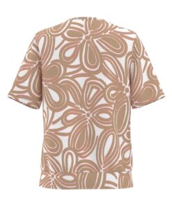 Alternative view of Frank Walder Blouson Koraal Mix - Luxe Dubbellaags Shirt