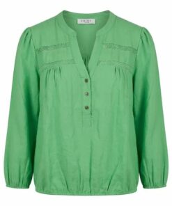 Enjoy blouse appelgroen