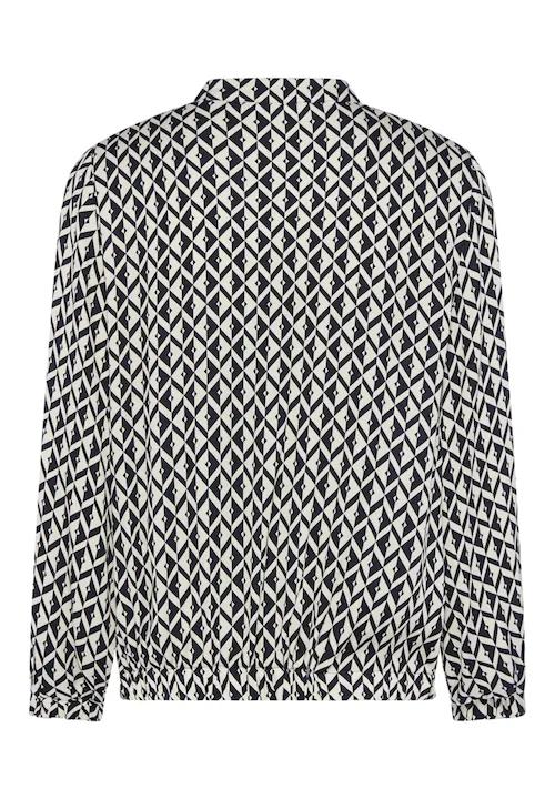 Frank Walder Jasje Marine Wit - Afbeelding 2