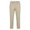 Beige herenbroek met elastische band - Luigi Morini