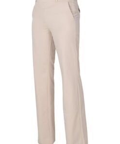 Dreamstar dames broek model Montel in kleur kiezel beige, recht model uitgevoerd in travel kwaliteit.