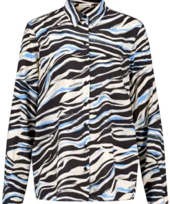 Blouse Gerry Weber zwart blauw