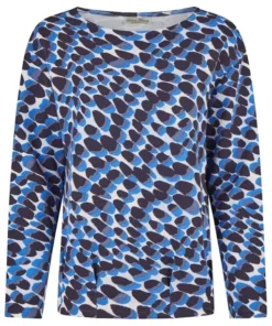 Barbara Lebek sweatshirt blauwtinten