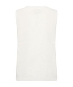 Alternative view of Soyaconcept Gilet Felizia V-hals Gebreid Off White
