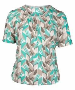 Shirt Sensia mint / zand